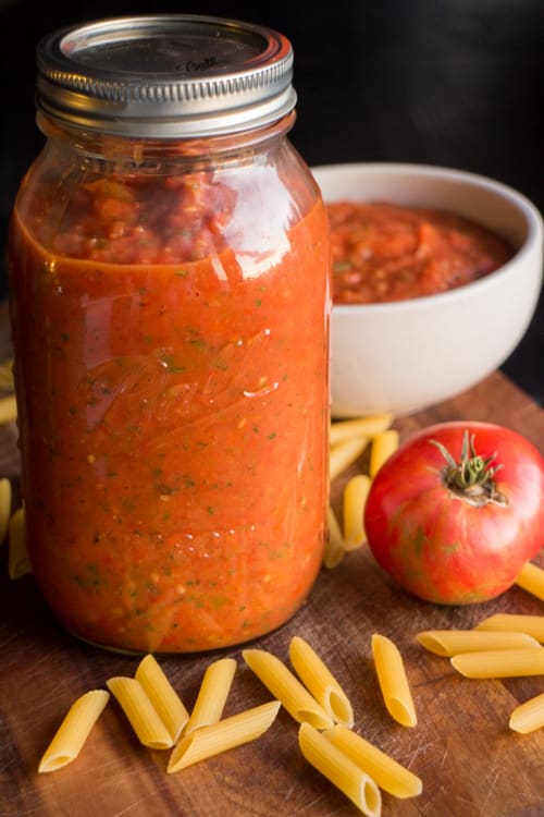 Garden Fresh Oven Roasted Tomato Sauce: Pasta & Beyond