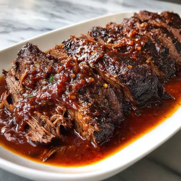 Slow-Cooked Oven BBQ Beef & Tangy Tomato Sauce for Comfort
